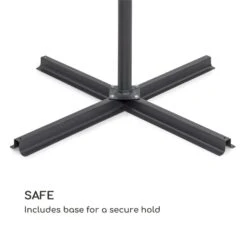 Twin Peaks Sonnenschirm Sonnenschutz 456 X 245 X 268 Cm Polyester -Gartendekorations Geschäft 10034740 yy 0004 logo Blumfeldt Twin Peaks Sonnenschirm creme