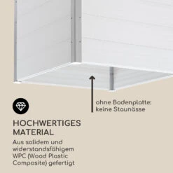 Nova Grow Gartenbeet 100 X 91 X 100 Cm WPC Holzoptik 12 Nova Grow Gartenbeet 100 X 91 X 100 Cm WPC Holzoptik -Gartendekorations Geschäft 10034745 de 0004 logo