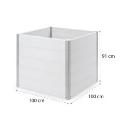 Nova Grow Gartenbeet 100 X 91 X 100 Cm WPC Holzoptik 17 Nova Grow Gartenbeet 100 X 91 X 100 Cm WPC Holzoptik -Gartendekorations Geschäft 10034745 yy 0009 logo Blumfeldt Nova Grow Gartenbeet 100x91x100 cm reedit