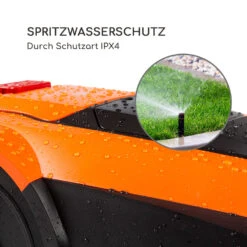 Garden Hero Rasenmähroboter 5,2 Ah Akkubetrieb Bis 1.200 M² Orange -Gartendekorations Geschäft 10034749 de 0004 logo