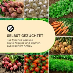 Highgrow Deluxe Hochbeet 100 X 76 X 100 Cm Verzinkter Stahl -Gartendekorations Geschäft 10034751 de 0003 logo