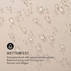 Steakhouse Wings Pavillon 244x260x152cm 160 G/m² PE Flammhemmend Stahl -Gartendekorations Geschäft 10034766 de 0006 logo