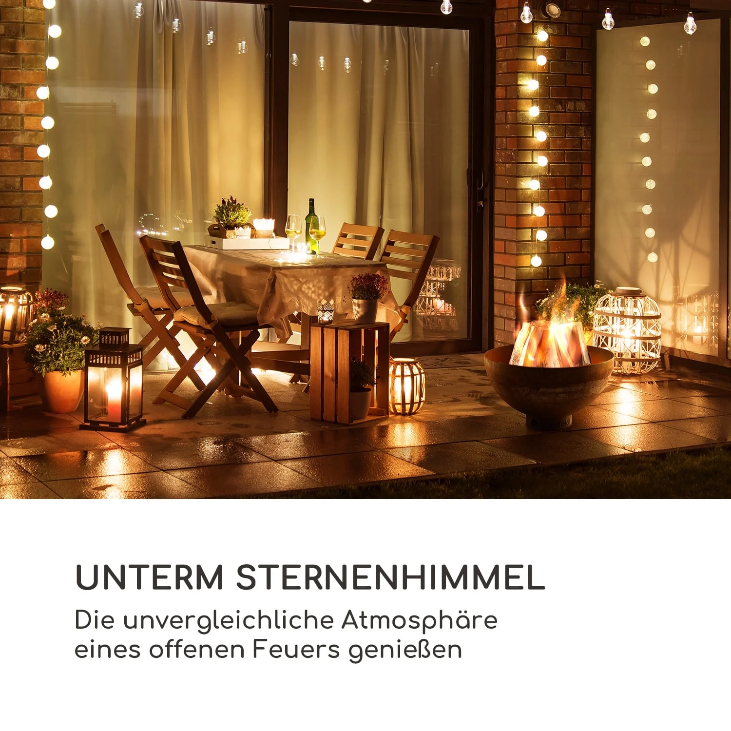 Savage Feuerschale Mit Grill Ø: 60,5 Cm Stahl Inkl. Wetterschutz Rost 2 Savage Feuerschale Mit Grill Ø: 60,5 Cm Stahl Inkl. Wetterschutz Rost – Bild 2