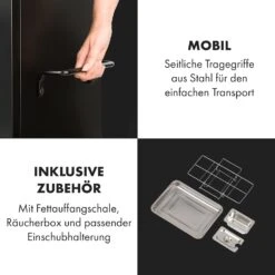 Pasadena Gas-Räuchergrill 2,5 KW Heizleistung 180 °C / 350 °F Max. -Gartendekorations Geschäft 10034818 de 0009 logo