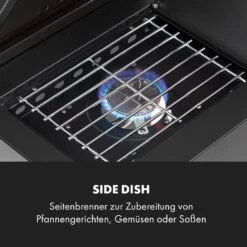 Valkyrie Gasgrill 3x3,2 + 2,9 KW Sichtfenster 54x42 Cm Grill Edelstahl -Gartendekorations Geschäft 10034845 de 0006 logo