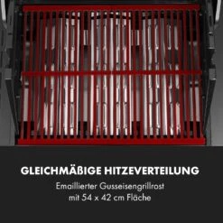 Valkyrie Gasgrill 3x3,2 + 2,9 KW Sichtfenster 54x42 Cm Grill Edelstahl -Gartendekorations Geschäft 10034845 de 0008 logo