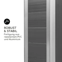 Schatzkammer Gartenschuppen UV-Schutz PVC Schloss Seitenfenster Grau 14 Schatzkammer Gartenschuppen UV-Schutz PVC Schloss Seitenfenster Grau -Gartendekorations Geschäft 10034925 de 0006 logo