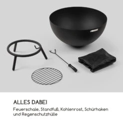 Fireball Feuerschale Ø 66 Cm Kippbar 2 Mm Stahl Horizontal Diagonal -Gartendekorations Geschäft 10034933 de 0006 logo