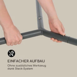 Ischia Rahmen 187 X 258 X 202 Cm (BxHxT) Stahl Grau -Gartendekorations Geschäft 10034958 de 0004 logo