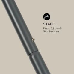 Ischia Rahmen 187 X 258 X 202 Cm (BxHxT) Stahl Grau -Gartendekorations Geschäft 10034958 de 0006 logo