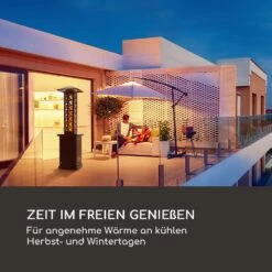 Heat Hunter Pellet-Terrassenheizer 12,2 KW Mobil Edelstahl -Gartendekorations Geschäft 10035216 de 0008 logo