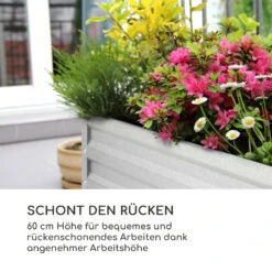 High Grow Straight Hochbeet 200x60x100cm 1200l Stahl -Gartendekorations Geschäft 10035351 de 0003 logo