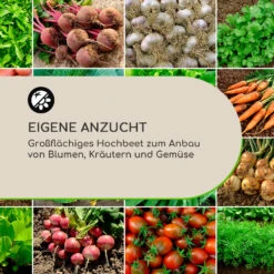 High Grow Straight Hochbeet 200x60x100cm 1200l Stahl -Gartendekorations Geschäft 10035351 de 0004 logo