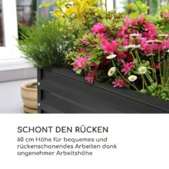 High Grow Straight Hochbeet 200x60x100cm 1200l Stahl -Gartendekorations Geschäft 10035353 de 0003 logo