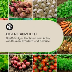 High Grow Straight Hochbeet 200x60x100cm 1200l Stahl -Gartendekorations Geschäft 10035353 de 0004 logo