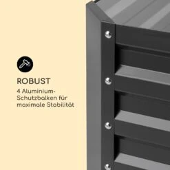 High Grow Straight Hochbeet 200x60x100cm 1200l Stahl -Gartendekorations Geschäft 10035353 de 0005 logo