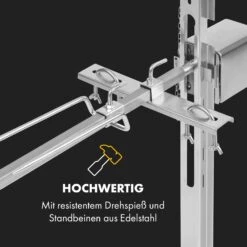 Sauenland Survivor Spanferkelgrill Drehspieß 12W 70kg Max. Edelstahl -Gartendekorations Geschäft 10035372 de 0004 logo