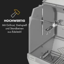 Sauenland Pro XL Spanferkelgrill Drehspieß 15W 4 Rollen Edelstahl -Gartendekorations Geschäft 10035373 de 0003 logo