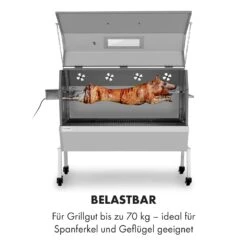 Sauenland Pro XL Spanferkelgrill Drehspieß 15W 4 Rollen Edelstahl -Gartendekorations Geschäft 10035373 de 0004 logo