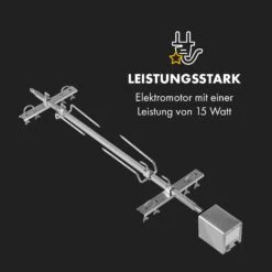 Sauenland Pro XL Spanferkelgrill Drehspieß 15W 4 Rollen Edelstahl -Gartendekorations Geschäft 10035373 de 0005 logo