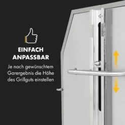 Sauenland Pro XL Spanferkelgrill Drehspieß 15W 4 Rollen Edelstahl -Gartendekorations Geschäft 10035373 de 0006 logo