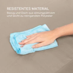 Garden Grove Gartenliege Swing Bed Stahlrahmen Sonnendach Polyester -Gartendekorations Geschäft 10035432 de 0007 logo