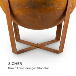 Fire Globe Feuerschale Mit Grill Ø60cm Stahl -Gartendekorations Geschäft 10035510 de 0005 logo