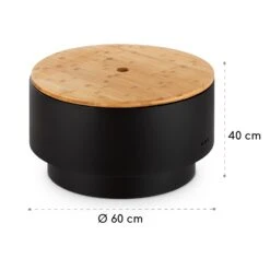 Pompeji Feuerschale Und Grill Ø60cm Stahl 13 Pompeji Feuerschale Und Grill Ø60cm Stahl -Gartendekorations Geschäft 10035515 yy 0007 logo blumfeldt Pompeji Feuerschale u Grill schwarz