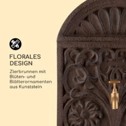 Blumquell Solarbrunnen LED 5 M Kabel Kunststein Solarpanel -Gartendekorations Geschäft 10035542 de 0005 logo