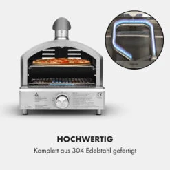 Pizzaiolo Neo Gas-Pizzaofen Inkl. Pizzastein Thermometer Edelstahl 12 Pizzaiolo Neo Gas-Pizzaofen Inkl. Pizzastein Thermometer Edelstahl -Gartendekorations Geschäft 10035708 de 0003 logo