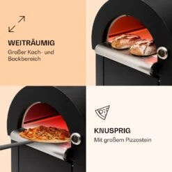 Diavolo Napoletana Pizzaofen Holzofen Rostfreier Edelstahl -Gartendekorations Geschäft 10035759 de 0003 logo