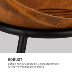 Fireball Rust Feuerschale 60 Cm Ø Kippbare Rost-Finish Rost -Gartendekorations Geschäft 10035770 de 0004 logo