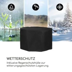 Fireball Rust Feuerschale 60 Cm Ø Kippbare Rost-Finish Rost / Holz -Gartendekorations Geschäft 10035771 de 0006 logo