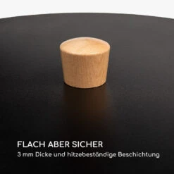 Firebowl Savage Lid Feuerschalendeckel Ø 40 Cm Stahl Holzgriff -Gartendekorations Geschäft 10035772 de 0003 logo