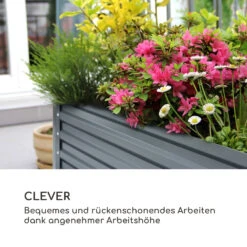 High Grow Straight Hochbeet 180 X 60 X 90 Cm 970 L Stahl Verzinkt -Gartendekorations Geschäft 10035813 de 0003 logo