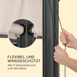 Grandezza Cortina Gartenpavillon 3x6m 4 Seitenteile -Gartendekorations Geschäft 10035868 de 0003 logo