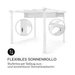 Pantheon Pergola Aluminiumkantrohr 3x3m 4 Eckpfosten Wasserabweisend 9 Pantheon Pergola Aluminiumkantrohr 3x3m 4 Eckpfosten Wasserabweisend -Gartendekorations Geschäft 10035875 de 0004 logo