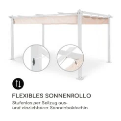 Pantheon Pergola Aluminiumkantrohr 3x4m 4 Eckpfosten Wasserabweisend 9 Pantheon Pergola Aluminiumkantrohr 3x4m 4 Eckpfosten Wasserabweisend -Gartendekorations Geschäft 10035878 de 0004 logo