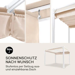 Pantheon Cortina Pavillon Mit Dach 3x3m 4 Seitenteile -Gartendekorations Geschäft 10035882 de 0003 logo