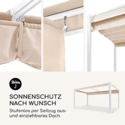 Pantheon Cortina Pavillon Mit Dach 3x4m 4 Seitenteile -Gartendekorations Geschäft 10035884 de 0003 logo