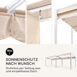 Pantheon Cortina Pavillon Mit Dach 3x6m 4 Seitenteile -Gartendekorations Geschäft 10035886 de 0003 logo