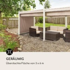Pantheon Cortina Pavillon Mit Dach 3x6m 4 Seitenteile -Gartendekorations Geschäft 10035886 de 0004 logo