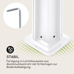 Pantheon Cortina Pavillon Mit Dach 3x6m 4 Seitenteile -Gartendekorations Geschäft 10035886 de 0006 logo