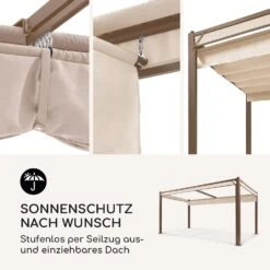 Pantheon Cortina Rust Pavillon Mit Dach 3x4 M 4 Seitenteile -Gartendekorations Geschäft 10035895 de 0003 logo