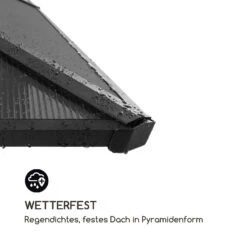 Pantheon Solid Sky Ambient Solar Pavillon Mit Grauem Dach 3x3m Polycarbonat Aluminium -Gartendekorations Geschäft 10035899 de 0005 logo