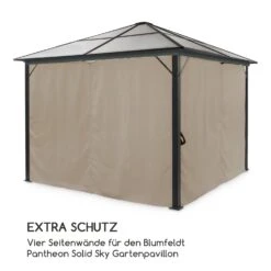 Pantheon Solid Sky Pavillon-Seitenwände 3x3 4 Stück 140g/m² -Gartendekorations Geschäft 10035904 de 0003 logo