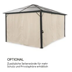 Pantheon Solid Sky Ambient Solar Pavillon 3x4m Polycarbonat Aluminium -Gartendekorations Geschäft 10035907 de 0004 logo