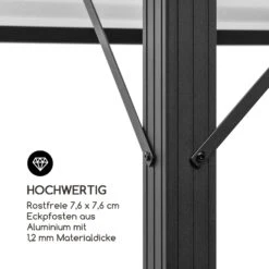 Pantheon Solid Sky Ambient Solar Pavillon 3x4m Polycarbonat Aluminium -Gartendekorations Geschäft 10035907 de 0008 logo