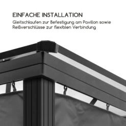 Pantheon Solid Sky Pavillon-Seitenwände 3x4 4 Stück 140g/m² 9 Pantheon Solid Sky Pavillon-Seitenwände 3x4 4 Stück 140g/m² -Gartendekorations Geschäft 10035908 de 0004 logo