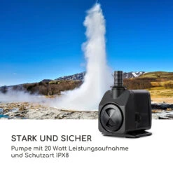 Bloomingstone Brunnen Gartenbrunnen Zierbrunnen 20W Pumpe Zink LED -Gartendekorations Geschäft 10035916 de 0007 logo